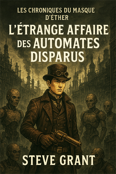 Couverture L'étrange Affaire des Automates Disparus